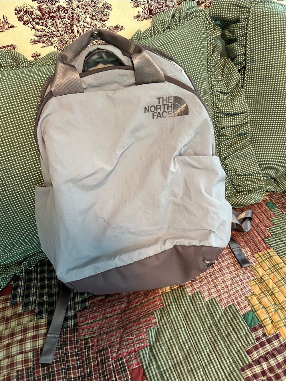 The North Face Never Stop Pack - Women's Color: Minimal Grey/Graphite Purple